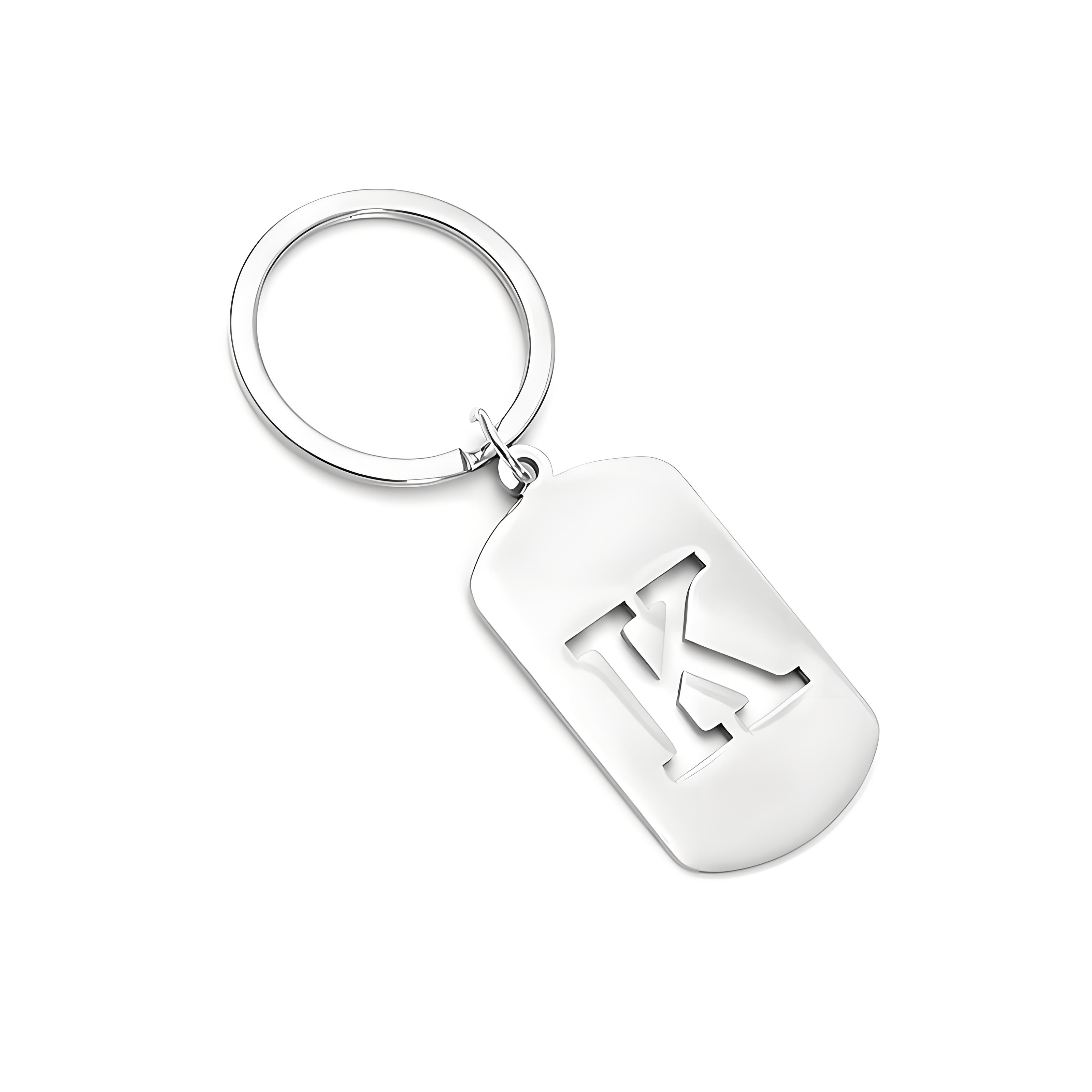 Personalized Initial Letter Ke - đánh giá và giá Initial Ring Custom